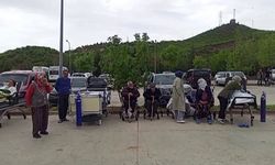 Tunceli Devvlet Hastanesinde yangın çıktı. Hastalar tedbir amaçlı hastane bahçesine çıkarıldı
