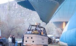 Turistler balon ile Ihlara Vadisi’ni havadan keşfediyor