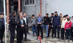 Tutak’ta yangın tatbikatı
