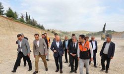 Vali Varol, Besni çevre yolunda incelemelerde bulundu