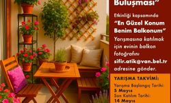 Van’ın en güzel balkonu seçiliyor