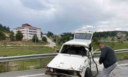 Yağışlı havada kazalar arttı