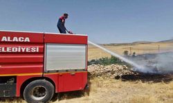 Alaca tfaiyesinden tarla yangınları için uyarı
