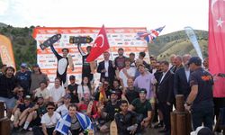 Erzincan’da Dünya Kaykay İniş Şampiyonası sona erdi