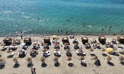 Gurbetçiler, Bulgar ve Yunan tatilciler Saros’ta tatil yapıyor