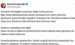 Kılıçdaroğlu’ndan Datça Belediyesine çağrı