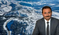 Tokat-Sivas yolunda kış çilesi bitiyor