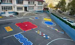 Okul bahçeleri Büyükşehir ile güzelleşiyor