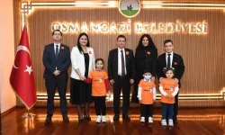 LÖSEV Bursa'dan Başkan Erkan Aydın'a ziyaret