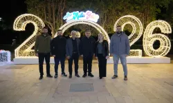 Adana'da 10 noktada yeni yıl ışıklandırması ile renkli görüntüler oluştu