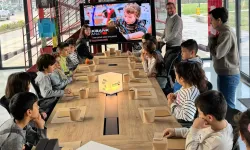 Bursa Nilüfer'de çocuklar sanatla iç içe