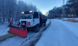 Bursa Osmangazi'de kar sonrası seferberliği