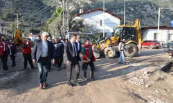 Muğla Büyükşehir'den Datça ve Ula'daki yatırımlara yerinde inceleme