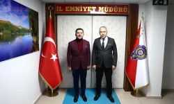 Rasim Arı'dan Nevşehir Emniyet Müdürü Karaman'a ziyaret