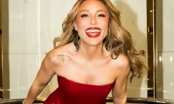 Ziynet Sali'den kırmızı elbiseli alev alev paylaşım!