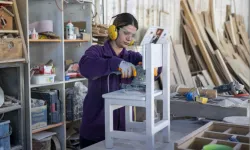 Çöpler sandalye oluyor!