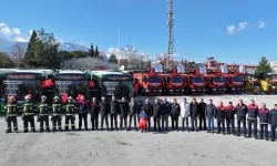 Denizli Büyükşehir'den hizmet filosuna 100 yeni araç