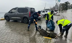 Kocaeli Büyükşehir'den fırtına sonrası temizlik