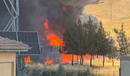 Batman OSB’de fabrika yangını