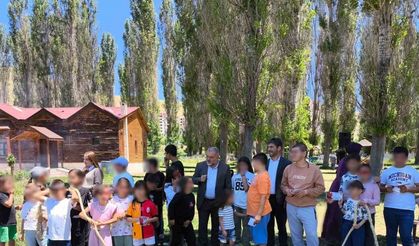 Bayburt’ta yetim çocuklar ve ailelerine yönelik piknik programı düzenlendi