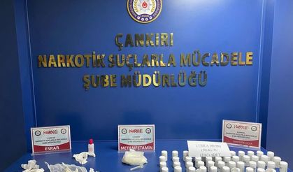 Çankırı’da uyuşturucuyla yakalanan 2 şüpheli tutuklandı