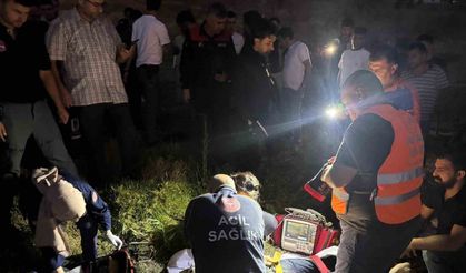 Dicle Nehri’ne düşen genç ekipler tarafından kurtarıldı