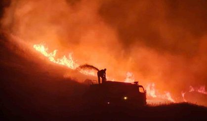 Elazığ’da yangın: Köy tedbir amaçlı boşaltılıyor