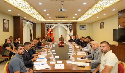 Hakkari’de il hayvanları koruma kurulu toplantısı yapıldı