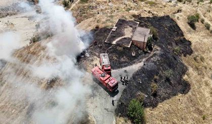 Karabük’te anız yangını söndürüldü