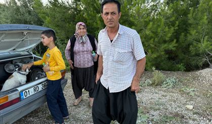 Kozan’daki orman yangını: Kimi hayvanları için, kimi de canlı yayın için hayatını tehlikeye attı