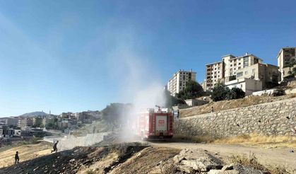 Menemen yapmak isteyen çocuklar yangına neden oldu