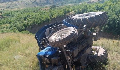 Muş’ta traktör devrildi: 1 yaralı