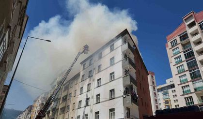 Niğde’de bacadan çıkan yangın korkuttu