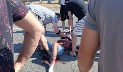 Ordu’da motosiklet ile otomobil çarpıştı: 1’i çocuk 2 yaralı