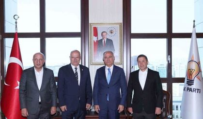 Siirt TSO Başkanı Kuzu, Efkan Ala’yla bir araya geldi