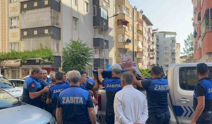 Siirt’te kaldırım ve yol işgaliyle mücadele sürüyor