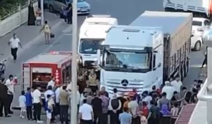 Siverek’te tırın çarptığı yaşlı kadın ağır yaralandı