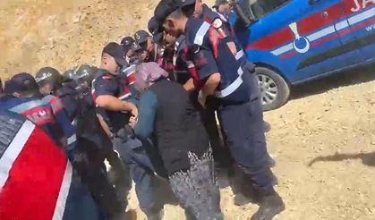 Su tartışmalarında  köylü direnince DSİ çalışmalara ara verdi