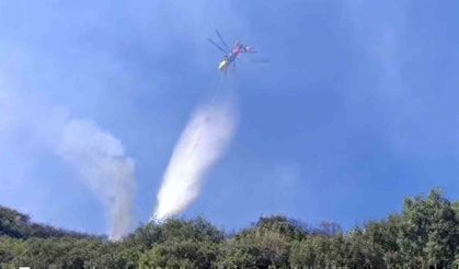 Sultanhisar yangını kontrol altına alındı