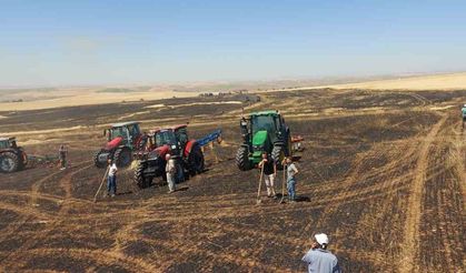 Yozgat’ta 100 dönüm ekili alan kül oldu