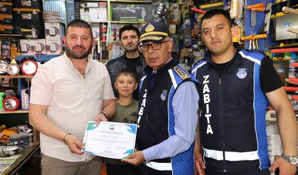 Zabıta ekiplerinin  kaldırım işgal denetimleri devam ediyor