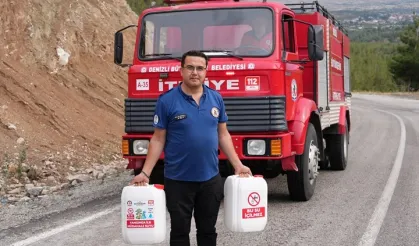 Denizli Büyükşehir’den yangınla mücadelede yeni hamle