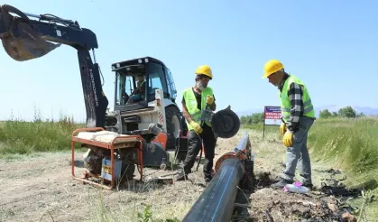DESKİ’den Kale’ye temiz ve sürekli içme suyu hattı