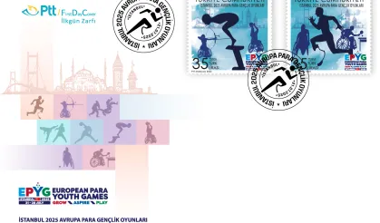 İstanbul 2025 Avrupa Para Gençlik Oyunları'na PTT'den özel pul