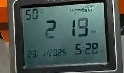 Keşan 50 derece sıcaklığı gördü!