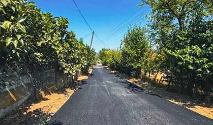 Sakarya Karasu’da bir mahallenin ulaşım hattı daha yenilendi