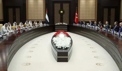 Türkiye ile BAE arasında 7 anlaşma imzalandu