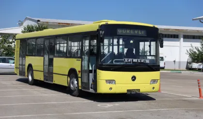 Bursa’dan Adıyaman’a hibe otobüs