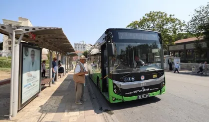 Denizli’de toplu ulaşımda yeni dönem başladı