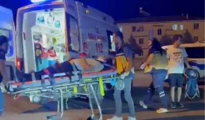 Düzce’de motosikletle otomobil çarpıştı: 1 yaralı